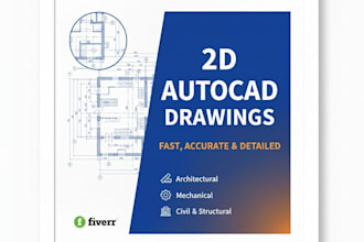 create stunning autocad 2d floor plan, redraw 2d  floor plan within 12 hours