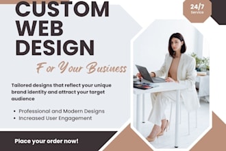 create fully customized website to achieve your goals