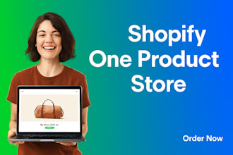 shopify one product store single product shopify store design shopify niche