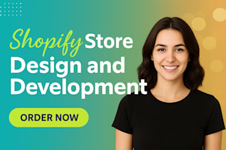 build shopify store or shopify website redesign