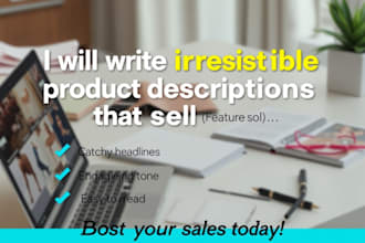 write irresistible product descriptions that sell