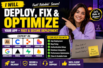 deploy fix claude cowork replit lovable app google auth vercel supabase firebase