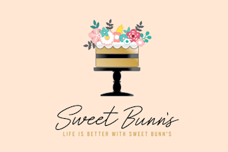 create hand drawn botanical floral logo design