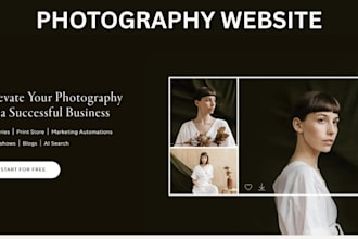 build photography website event planning website wedding portfolio website