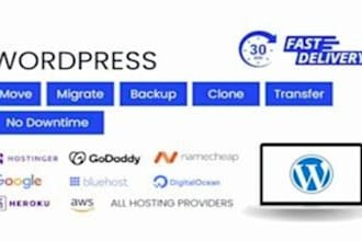 migrate or transfer your wordpress website