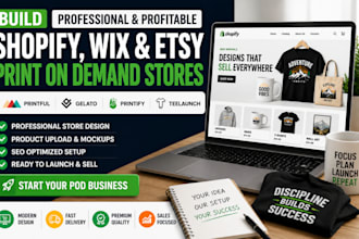 design or redesign wix online store in wix studio