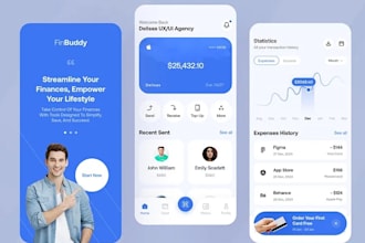 develop fintech app, investor app, loan app, crypto wallet app, neobank app