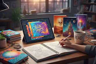 design professional kindle ebook and print ready book covers