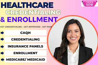 do healthcare credentialing, caqh, medicare and provider enrolment services