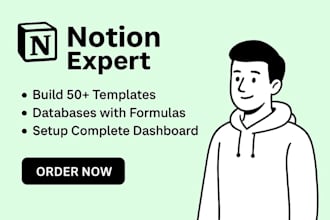 build advance custom notion template tailored to your needs