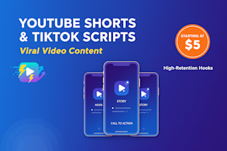 create engaging short video scripts for youtube,tt and reels