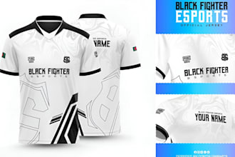 build football jersey clothing website design sports esports logo for your store
