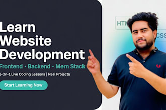 teach you website development through online coding lessons