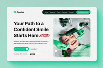 design medical ,healthcare, homecare dental websites, clinic websites