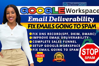 setup google workspace, verify your domain email, connect domain dmarc dns, spf