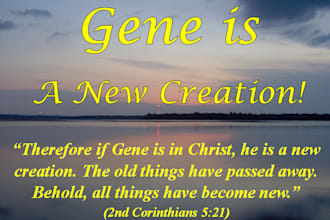 make a personalized scripture poster