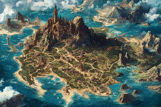 do fantasy map design map maker vector map
