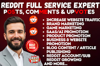 promote your tech dev tool ai app online store product with reddit post upvote