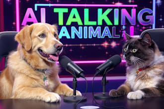 create ai animal video ai talking animal youtube short ai talking animal