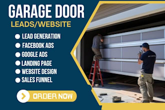 garage door leads home security leads locksmith garage door sales funnel