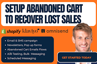 klaviyo email campaign manager for abandoned cart recovery optimize klaviyo flow