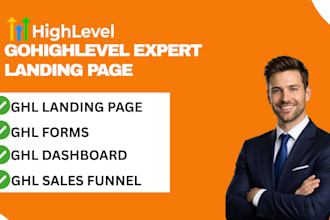 ghl landing page ghl forms ghl survey ghl dashboard ghl sales funnel
