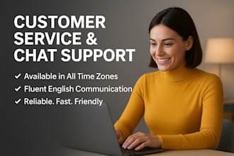 be your dedicated virtual csr for email and chat support