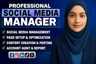 be your expert social media manager and strategist
