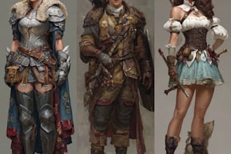 create dnd or rpg characters
