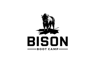 design glamorous professional logo for the bison boot camp