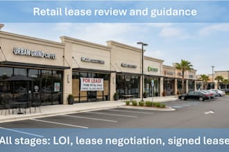 contact for help with your commercial retail lease