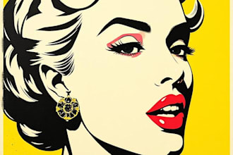 draw amazing comic pop art