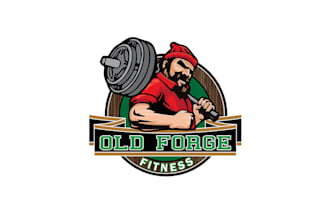 design fantastic powerful fitness logo