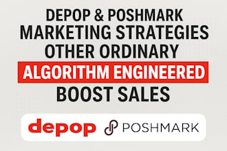 depop, poshmark marketing strategies that boost sales
