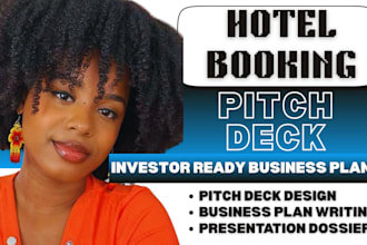 hotel business plan pitch deck investor ready hotel pitch deck proposal PPT