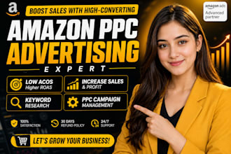 setup, manage, optimize amazon ads, amazon PPC campaign as a PPC manager