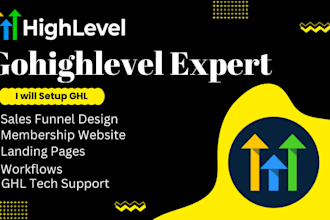 build go high level website, gohighlevel landing page, gohighlevel expert