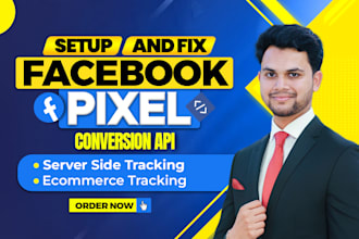 setup facebook capi, ga4, and GTM tracking