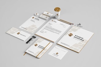 design corporate stationery and letterhead