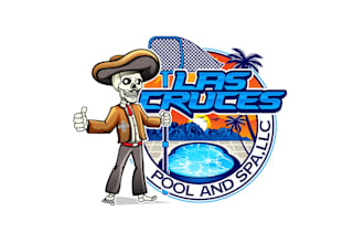 create awesome and gorgeous pool cleaning logo design