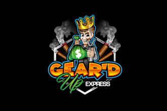 create wonderful and excellent smoke shop logo design