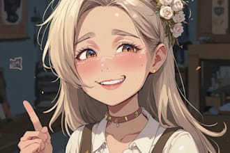 do you cartoon, anime or caricature