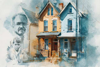 do a watercolor house portrait of your home excellent