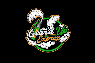 create graceful and fantastic smoke shop logo design