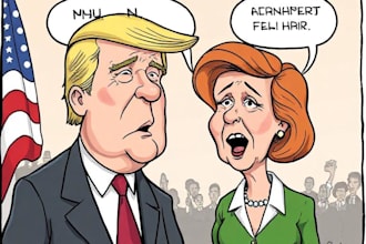create funny political cartoons