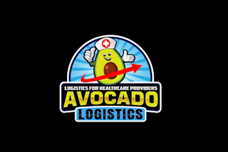 create exclusive and marvelous avocado logo design