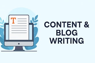 write a blog for you