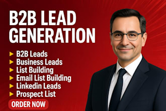 do b2b lead generation linkedin sales navigator lead list lead gen