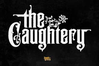 design a sharp brutal death metal logo