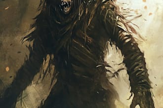 fantasy horror and fantasy horror character